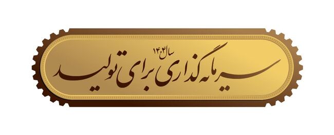 سال «سرمایه گذاری برای تولید» گرامی باد
